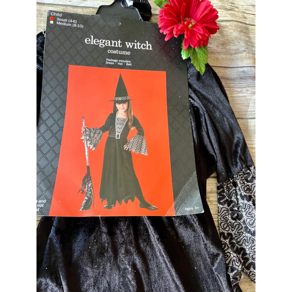 NWT Elegant Witch Costume-Size Small